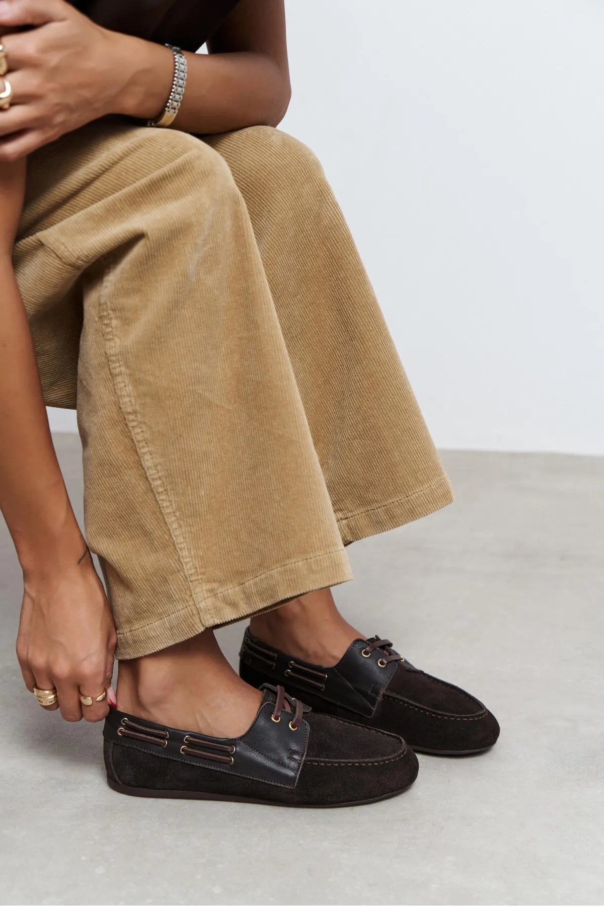 Arven – Brown Suede Genuine Leather Loafers