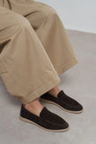 BERY Bitter Coffee Suede Genuine Leather Women’s Loafer