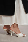 RODI Pearl Matte Pointed Toe Women’s Heeled Mules