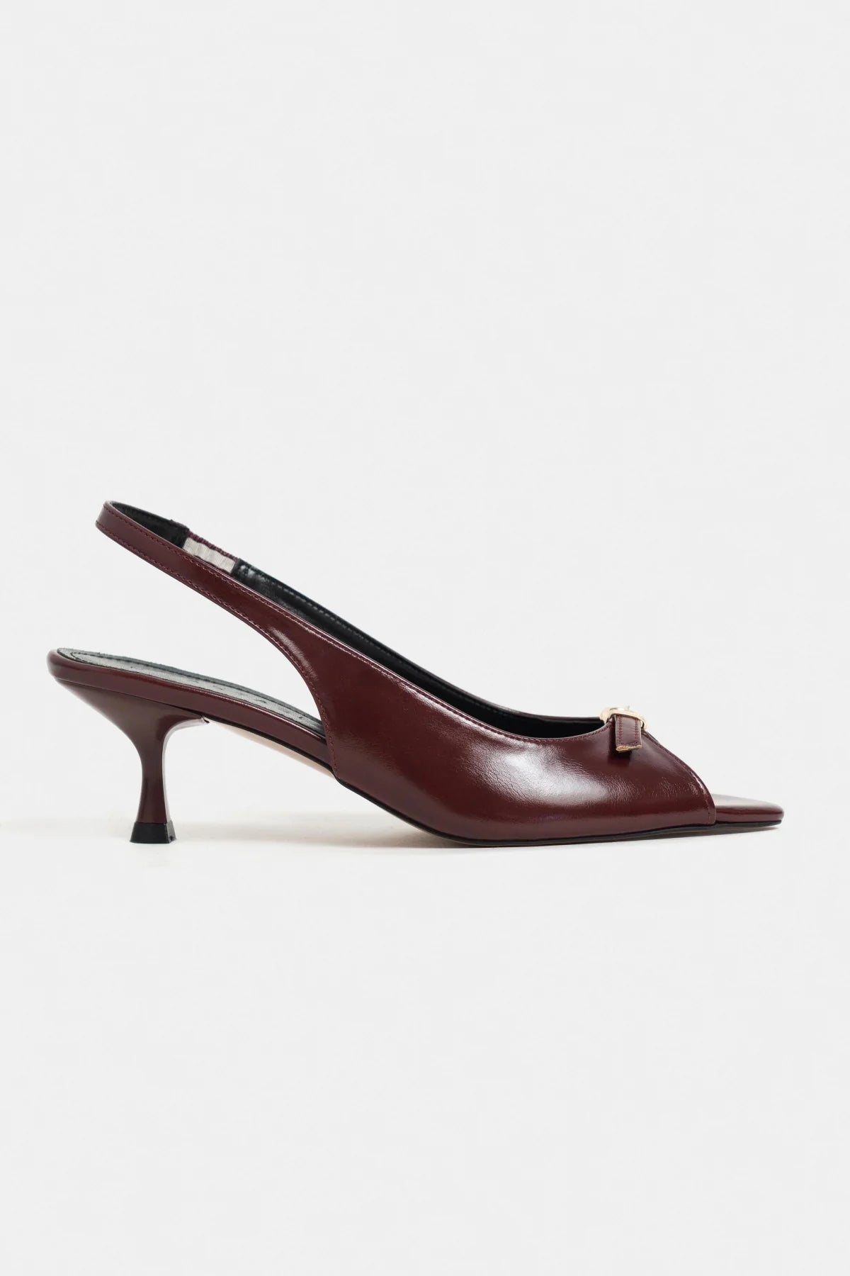 RONE Burgundy Rustic Pattern Pointed Toe Open Front Buckle Women’s Shoes | FOOTWEAR | Heels | Lebbse RONE Burgundy Rustic Pattern Pointed Toe Open Front Buckle Women’s Shoes | FOOTWEAR | Heels | Lebbse