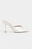 RODI Pearl Matte Pointed Toe Women’s Heeled Mules