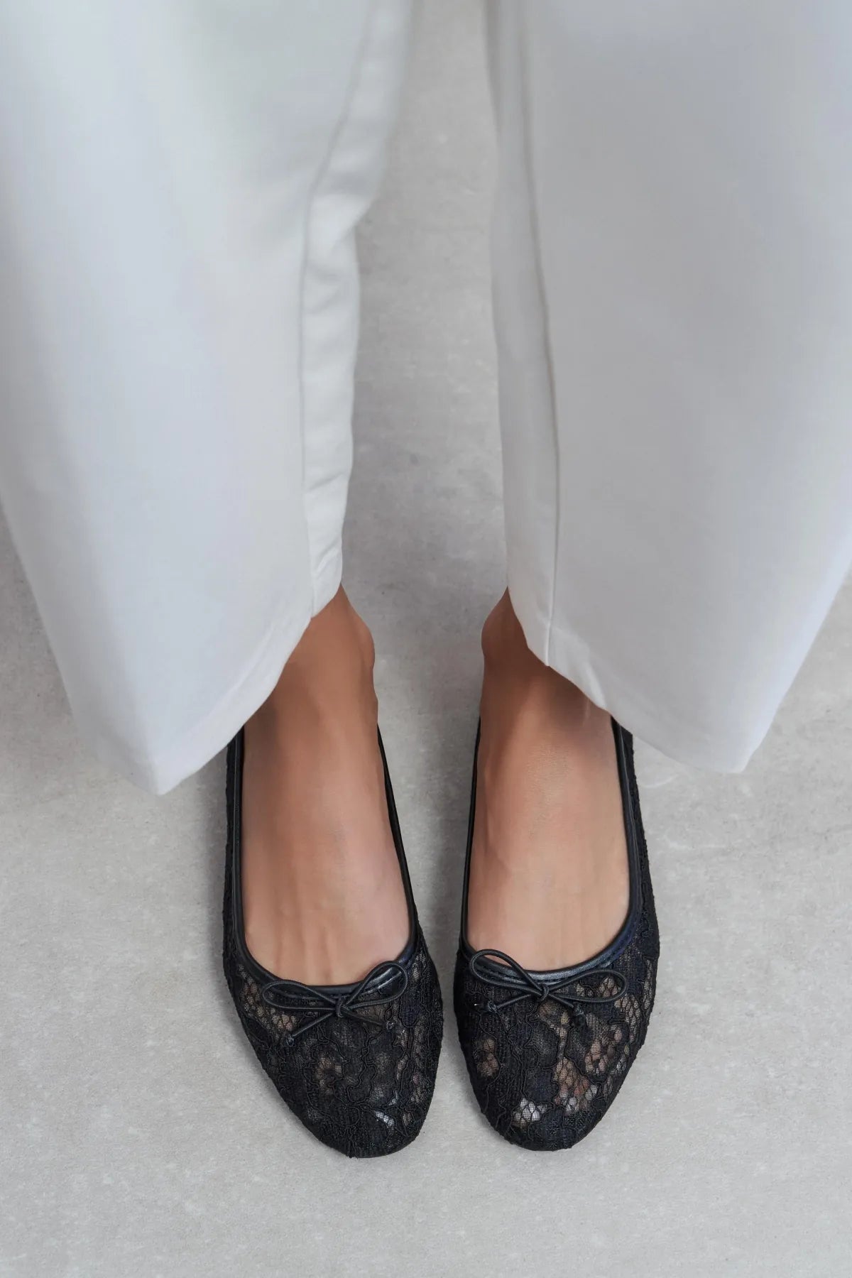 MAGNI Black Lace Embroidered Bow Detail Women’s Ballet Flats | Ballet Flats | FOOTWEAR | Lebbse MAGNI Black Lace Embroidered Bow Detail Women’s Ballet Flats | Ballet Flats | FOOTWEAR | Lebbse