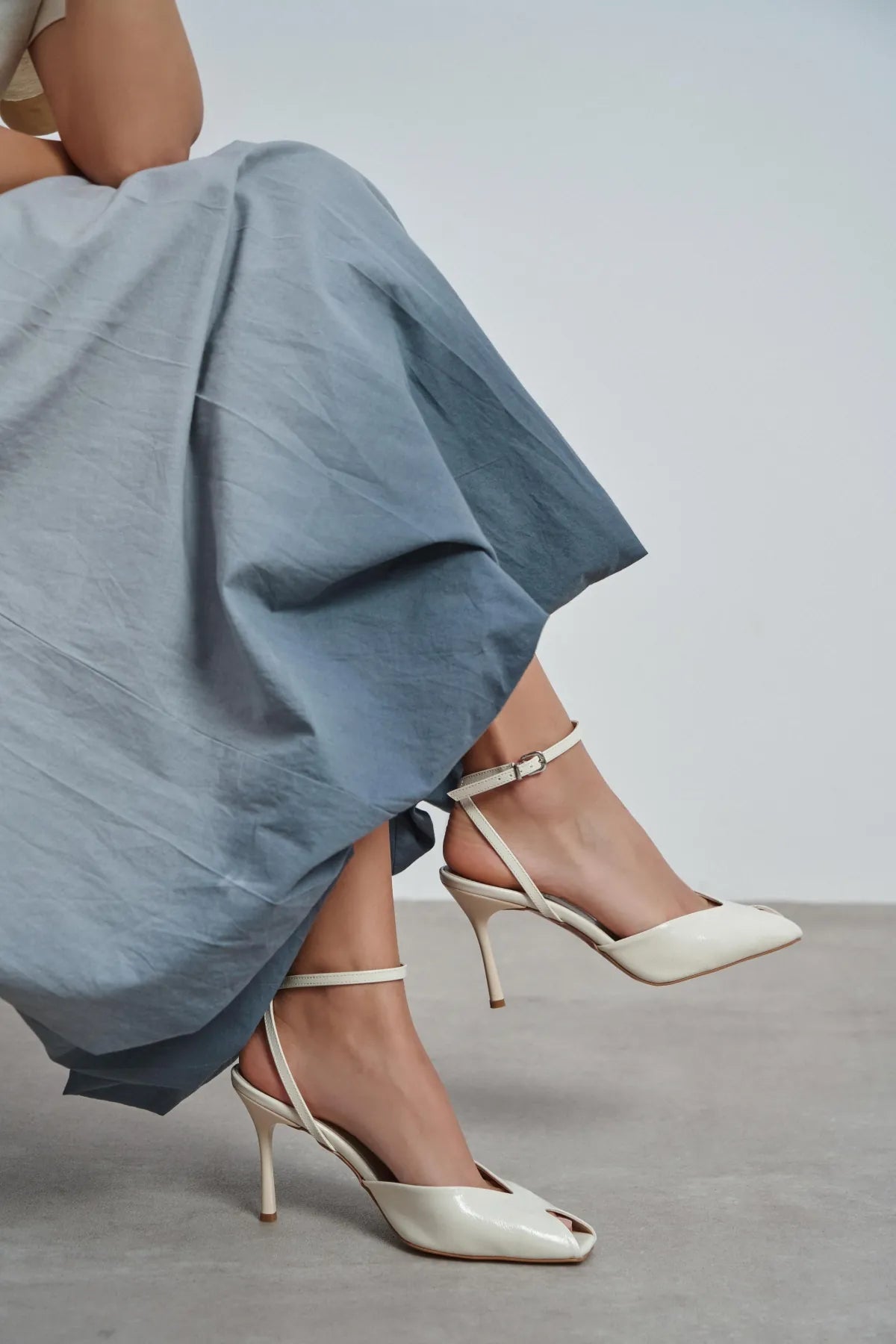 VELA Beige Rustic Open Toe Ankle Strap Women’s Heel Shoes | FOOTWEAR | Heels | Lebbse VELA Beige Rustic Open Toe Ankle Strap Women’s Heel Shoes | FOOTWEAR | Heels | Lebbse