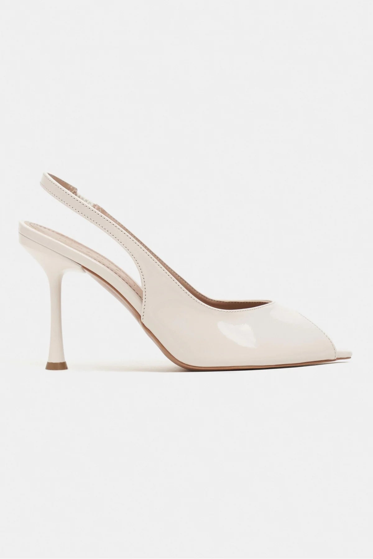 BETTY Beige Patent Open Toe Women’s Heels | FOOTWEAR | Heels | Lebbse BETTY Beige Patent Open Toe Women’s Heels | FOOTWEAR | Heels | Lebbse