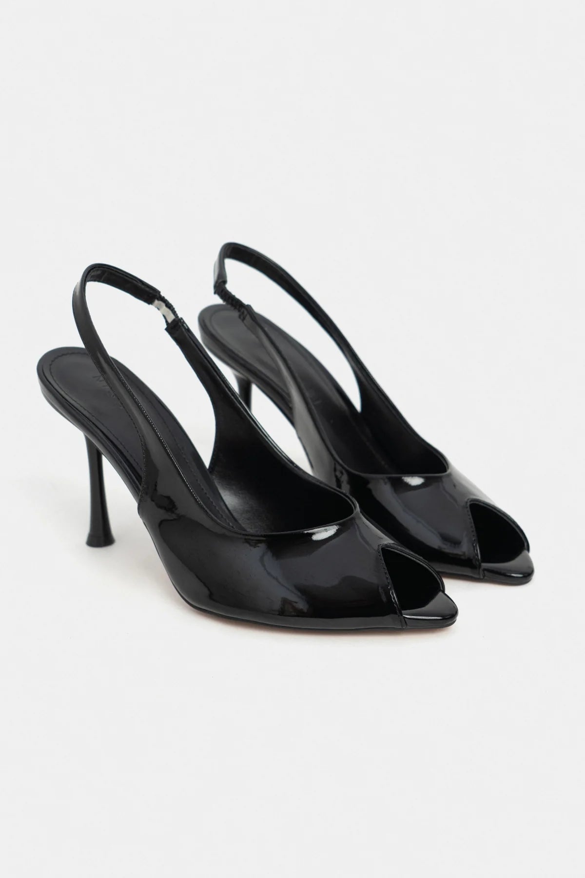 BETTY Black Patent Open-Toe Women’s Heels | FOOTWEAR | Heels | Lebbse BETTY Black Patent Open-Toe Women’s Heels | FOOTWEAR | Heels | Lebbse