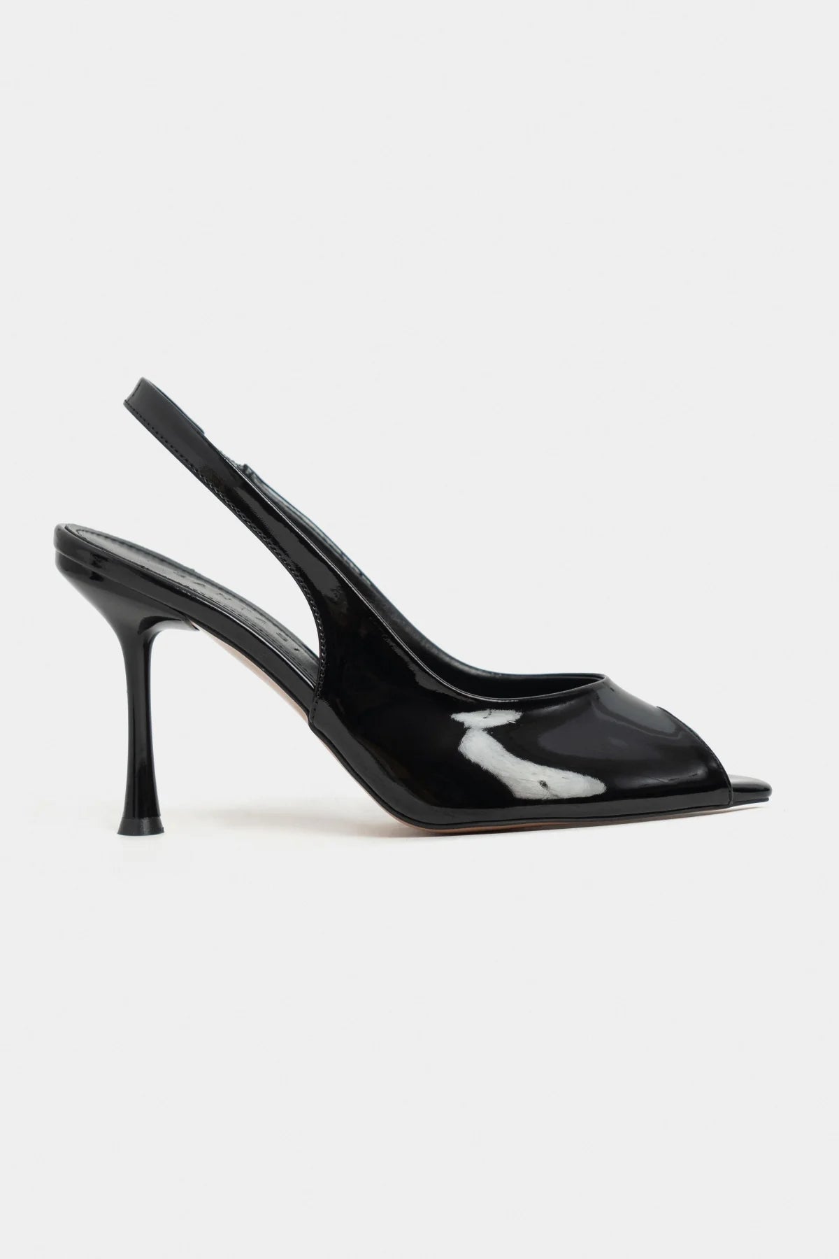 BETTY Black Patent Open-Toe Women’s Heels | FOOTWEAR | Heels | Lebbse BETTY Black Patent Open-Toe Women’s Heels | FOOTWEAR | Heels | Lebbse