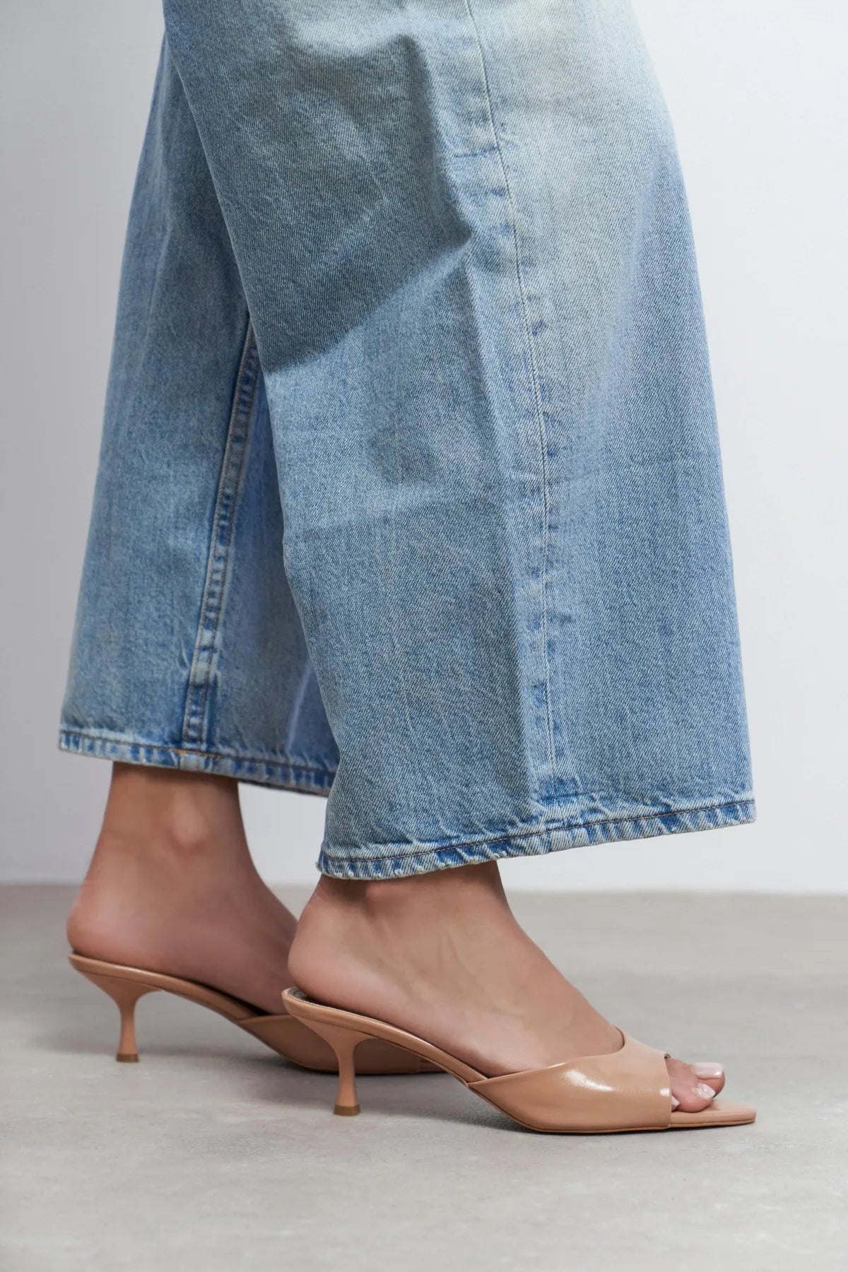 PROMISE Nude Rustic Pointed Toe Women’s Heeled Mules | FOOTWEAR | Slipper | Lebbse PROMISE Nude Rustic Pointed Toe Women’s Heeled Mules | FOOTWEAR | Slipper | Lebbse