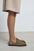 ELİSHA ROME BEIGE FLAT-SOLE WOMEN'S LOAFER