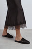 HARVEY Bitter Coffee Suede Women’s Loafer Mule Flats