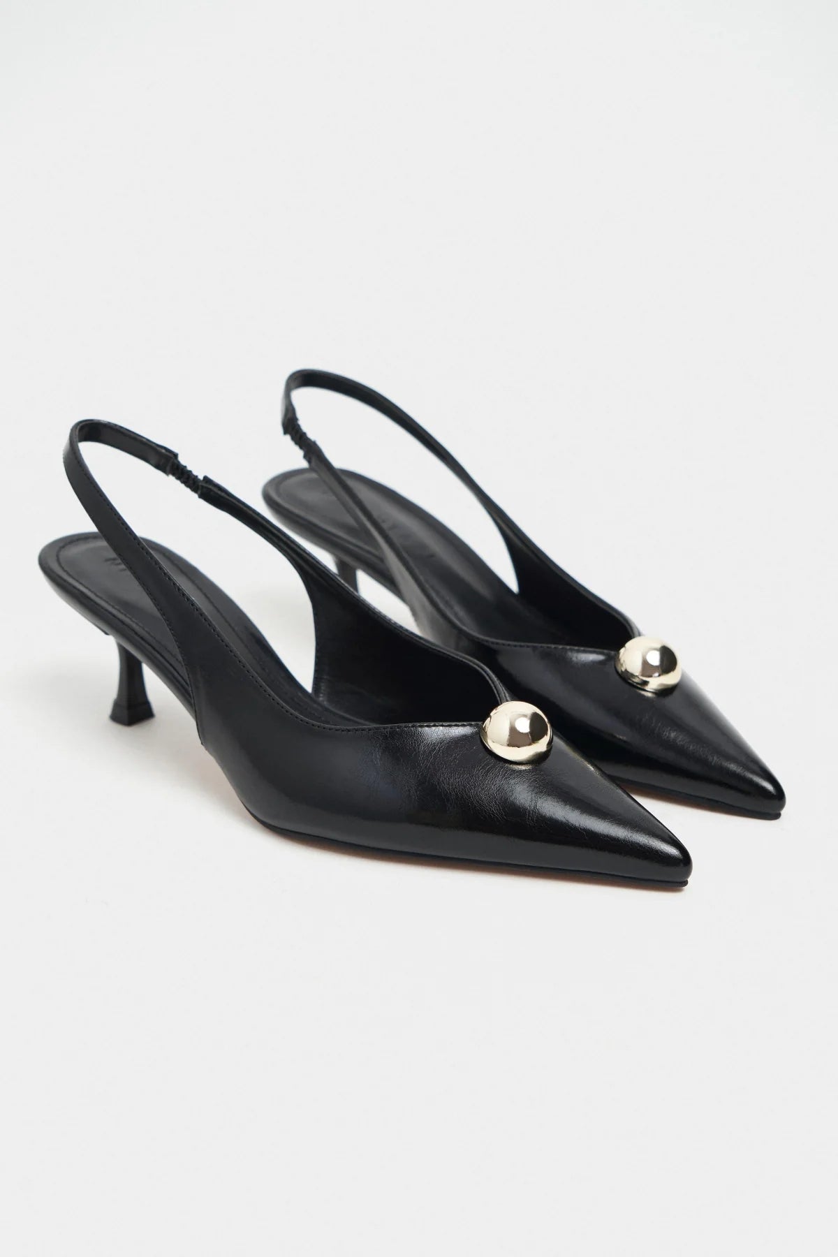 ALVERA Black Accessory Detail Pointed Toe Women’s Heel Shoes | FOOTWEAR | Heels | Lebbse ALVERA Black Accessory Detail Pointed Toe Women’s Heel Shoes | FOOTWEAR | Heels | Lebbse
