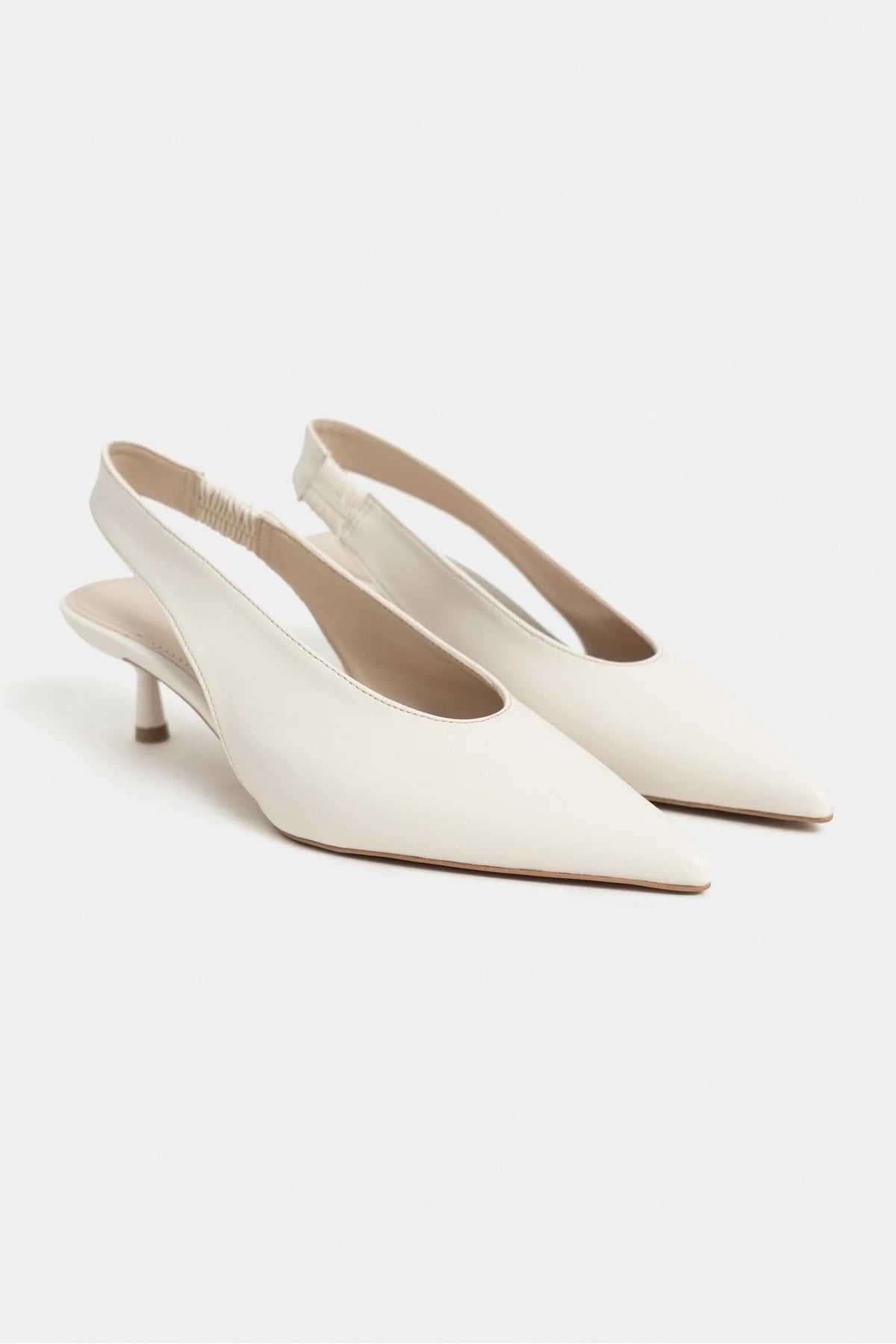 LUNIX Beige Matte Pointed Toe Slingback Women’s Heels | FOOTWEAR | Heels | Lebbse LUNIX Beige Matte Pointed Toe Slingback Women’s Heels | FOOTWEAR | Heels | Lebbse