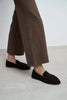 ELİSHA BROWN  FLAT-SOLE WOMEN'S LOAFER