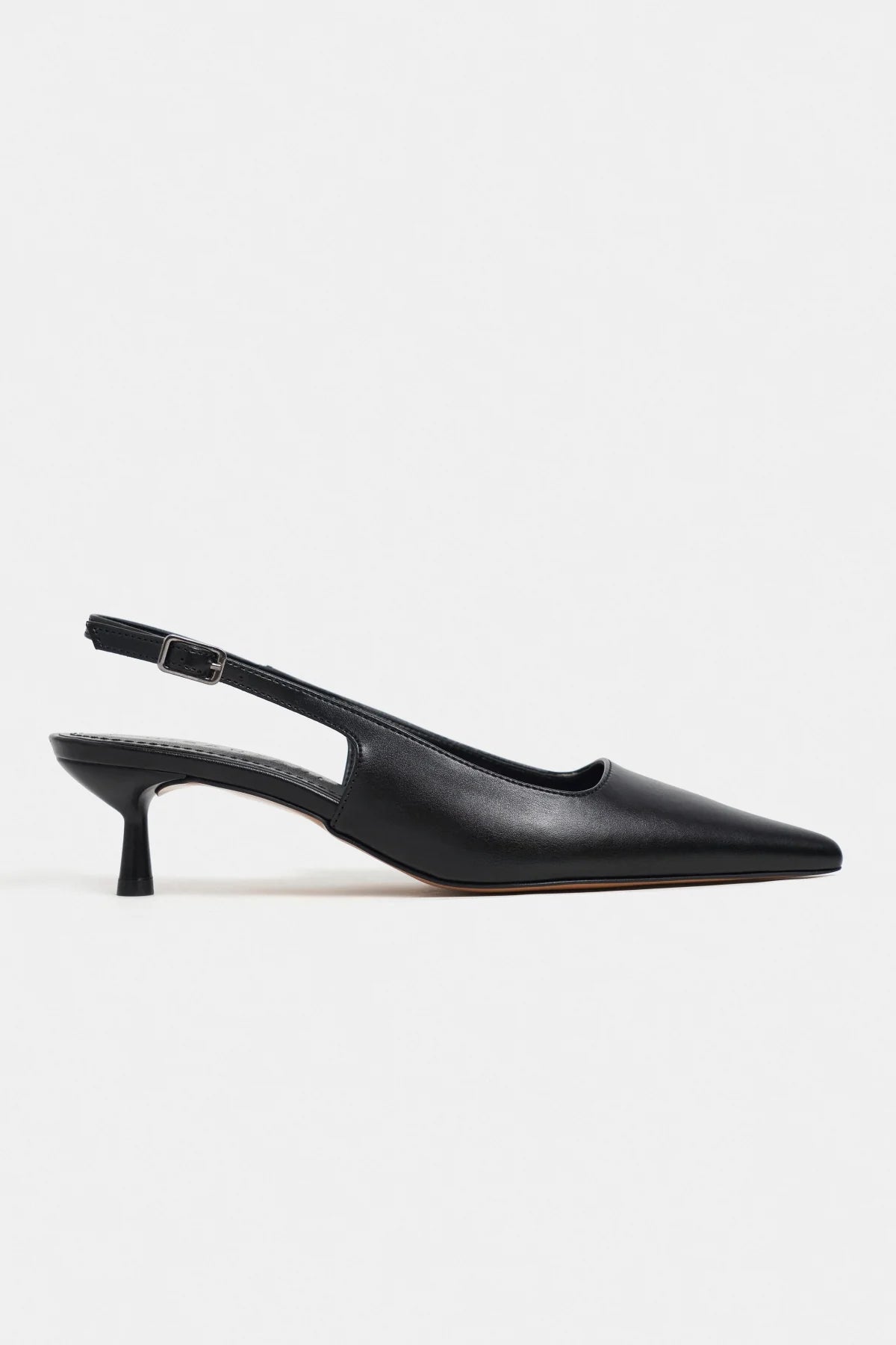 DIPSY Black Matte Buckle Detail Pointed Toe Women’s Heels | FOOTWEAR | Heels | Lebbse DIPSY Black Matte Buckle Detail Pointed Toe Women’s Heels | FOOTWEAR | Heels | Lebbse