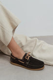 ASTRID Coffee Suede Genuine Leather Women’s Loafer Shoes