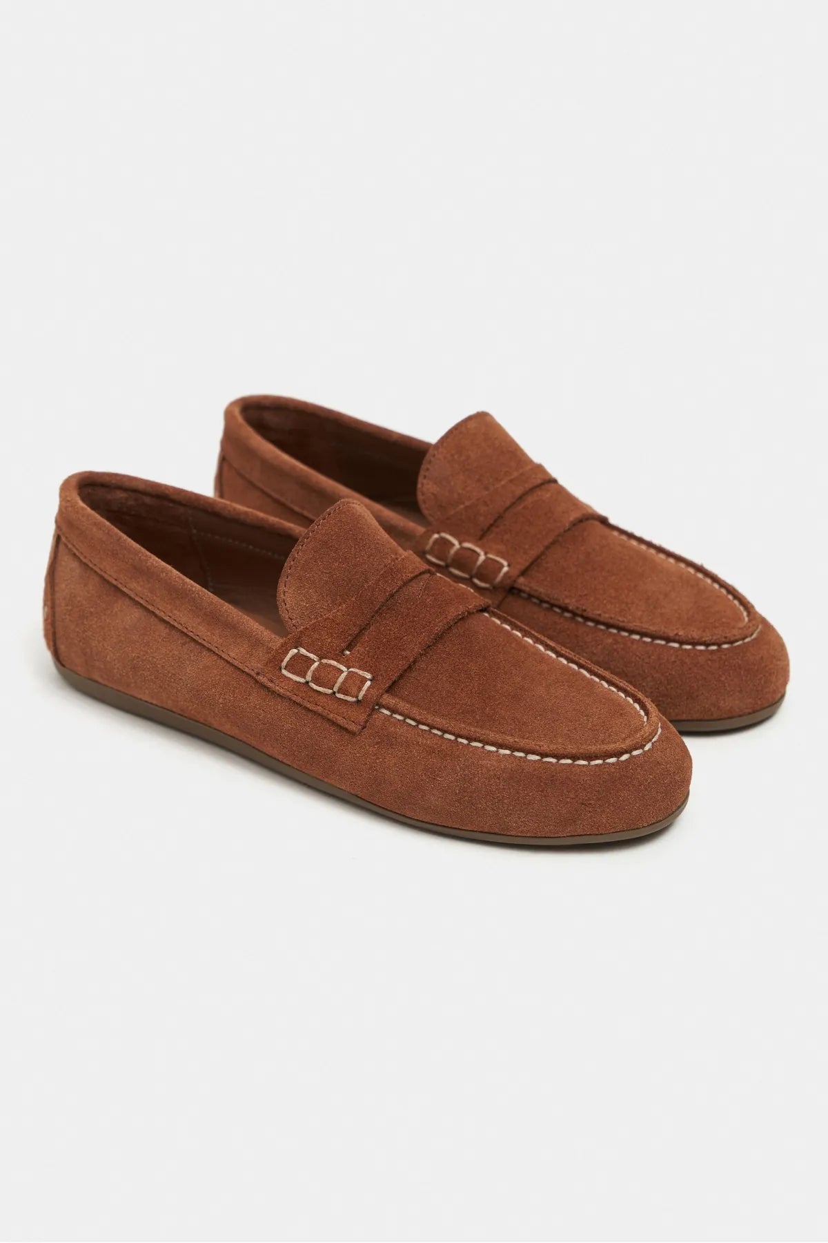 JERY Tan Suede Leather Women’s Loafer Shoes | FOOTWEAR | Loafers | Lebbse JERY Tan Suede Leather Women’s Loafer Shoes | FOOTWEAR | Loafers | Lebbse