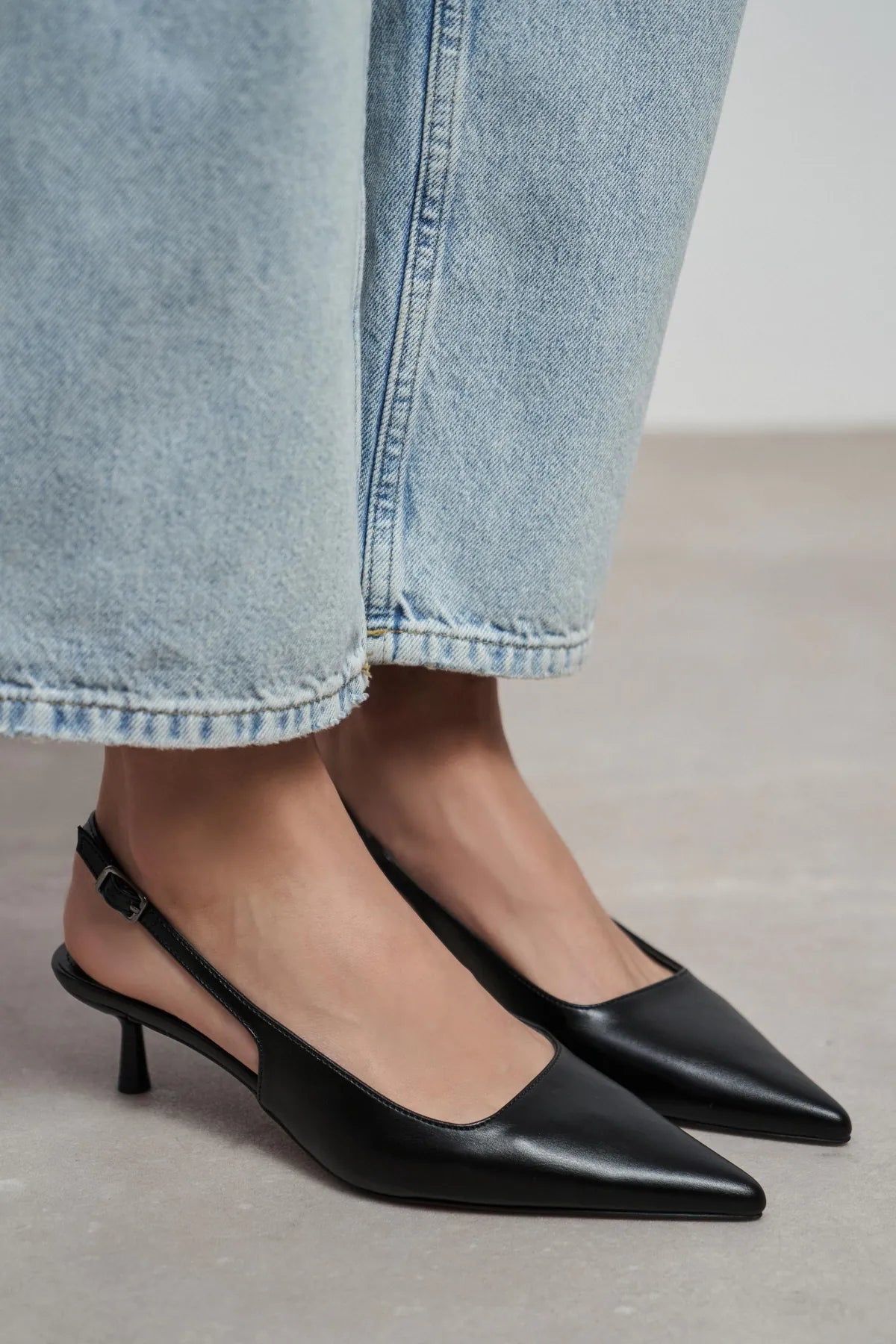 DIPSY Black Matte Buckle Detail Pointed Toe Women’s Heels | FOOTWEAR | Heels | Lebbse DIPSY Black Matte Buckle Detail Pointed Toe Women’s Heels | FOOTWEAR | Heels | Lebbse