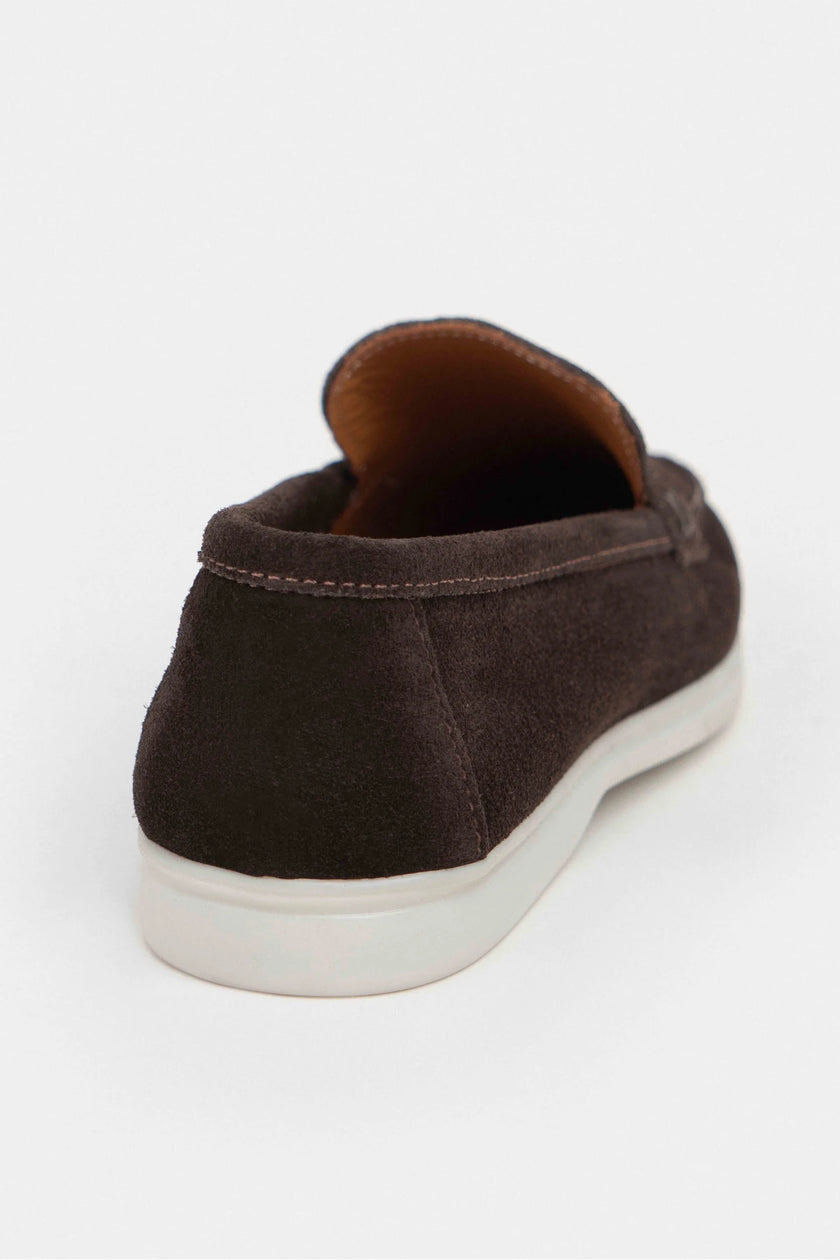 VAYNE BROWN FLAT SOLE WOMEN'S BALLERINA