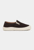ZETA BROWN GENUINE SUEDE SLIP-ON SNEAKER WOMEN'S SHOES