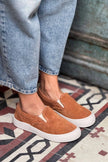 ZETA TABA GENUINE SUEDE SLIP-ON SNEAKER WOMEN'S SHOES