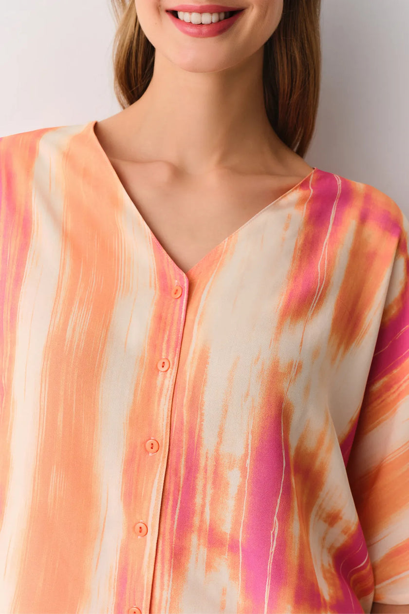 Cosmopolitan Masculine Shorts Pajama Set