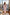 Powder Ribbon/Bow and Piping Detailed Viscose Woven Pajama Set