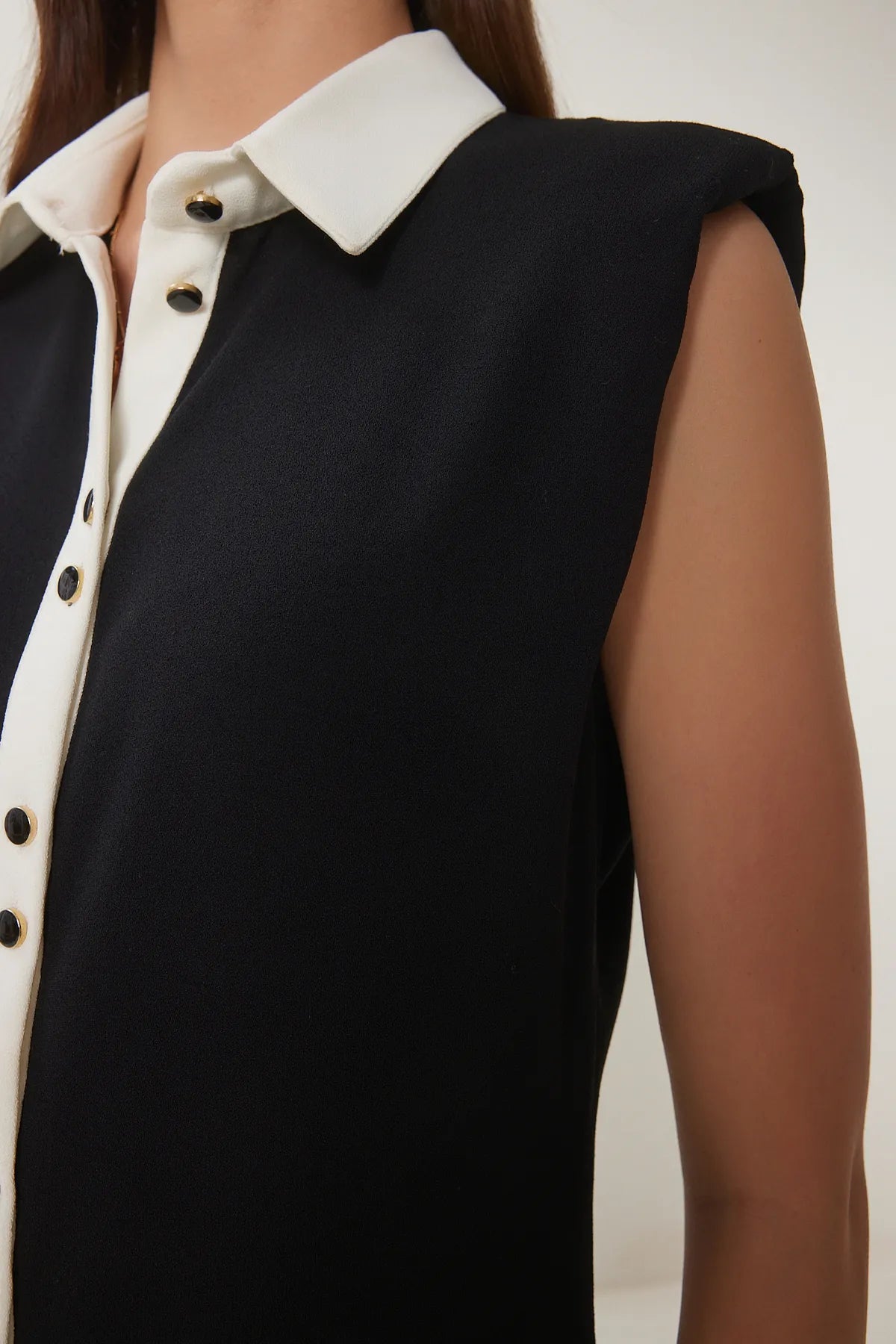 Zero Sleeve Short Dress Black | CLOTHES | DRESS | Lebbse Zero Sleeve Short Dress Black | CLOTHES | DRESS | Lebbse