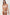 Pink Lace Polka Dot Rope Strapless Underwear Set