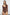 Brown Lace Cut Out/Window Detail Covered Knit Bodysuit
