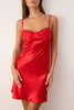 Red 3-Pack Dowry Set Satin Woven Nightgown