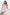 Powder Ribbon/Bow and Slit Detailed Rope Strap Ribbed Knit Nightgown