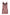 Pink Leopard Patterned Rope Strap Cowl Neck Satin Woven Nightgown