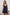 Navy Blue Lace Detailed Rope Strap Satin Woven Nightgown