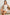 White-Multicolored Floral Lace Detailed Pointel Openwork/Hole Knitted Pajama Set