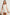 White-Multicolored Floral Lace Detailed Pointel Openwork/Hole Knitted Pajama Set