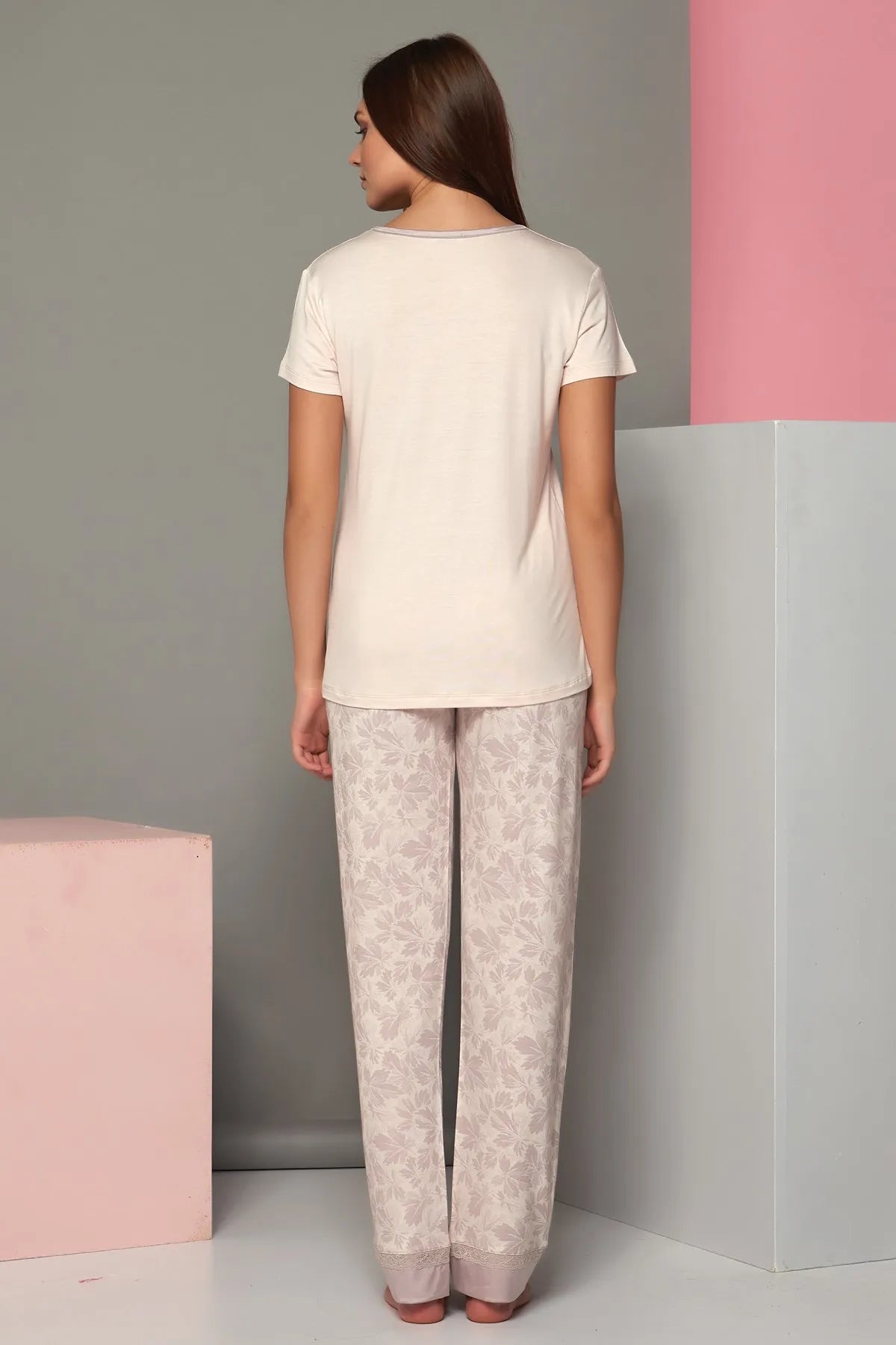 Vanilla Short Sleeve Pajama Set