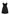 Black Soft Feel Lace Rope Strap Velvet Knitted Nightgown
