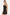 Black Lace Rope Strap Cowl Neck Satin Woven Nightgown