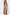 Pink Leopard Patterned Rope Strap Cowl Neck Satin Woven Nightgown