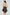 Black Ruffle and Window/Cut Out Detailed Pantyhose Lace Coverless Knitted Babydoll