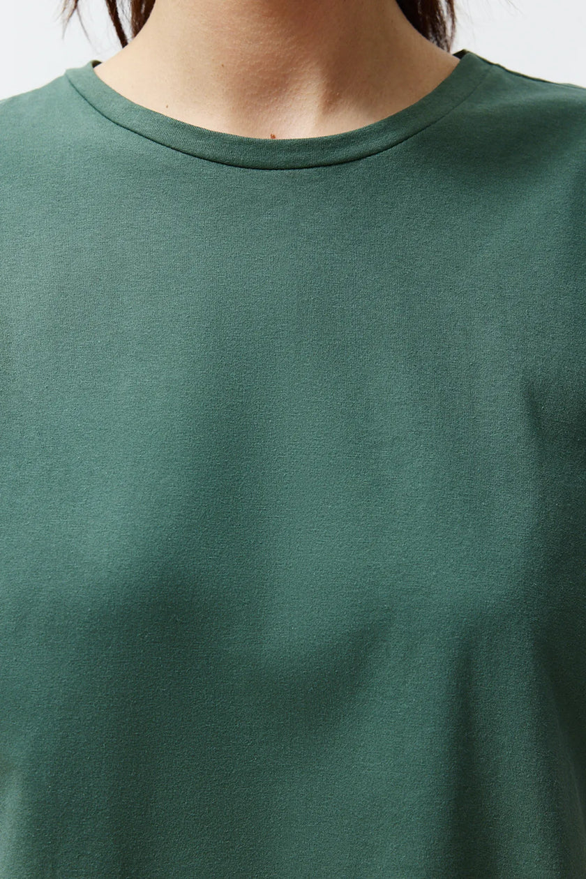 Green Floral Capri Knitted Pajama Set