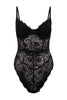 Black Lace Non-Padded Fitted Body