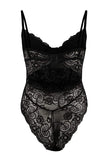 Black Lace Non-Padded Fitted Body