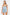 Blue Lace Rope Strap Satin Shorts Woven Pajama Set