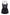 Black Satin Lace Rope Strap Fantasy Nightgown