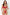 Red Lace Piping Detailed Rope Strapless Knitted Underwear Set