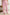 Pink Lace and Ribbon/Bow Detailed Rope Suspender Knitted Pajama Set