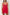 Red Lace Tulle Detail and Rope Suspender Coverless Pantyhose Knitted Babydoll