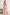 Pink Lace and Ribbon/Bow Detailed Rope Suspender Knitted Pajama Set