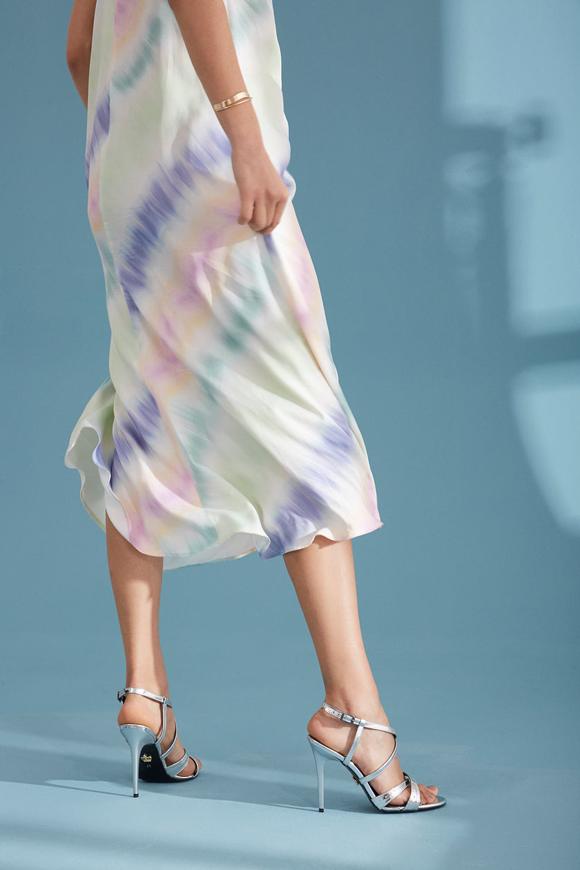 Shango Silver Heel Shoes