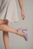 Eroso Cross Strap Lilac Matte Platform - PRE ORDER